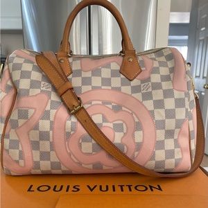 AUTHENTIC LOUIS VUITTON AZUR SPEEDY 30 limited EDITION